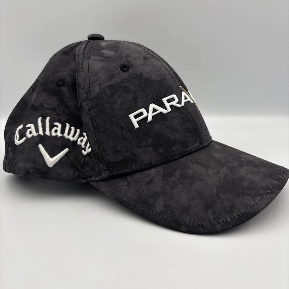 Callaway Golf Paradym Chrome Soft Apex Odyssey Black Smoke Camo Hat Cap